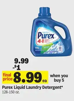 Meijer Purex Liquid Laundry Detergent offer