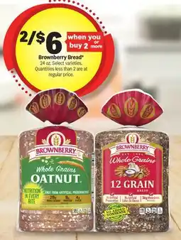 Meijer Brownberry Bread offer