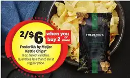 Meijer Frederik's by Meijer Kettle Chips offer