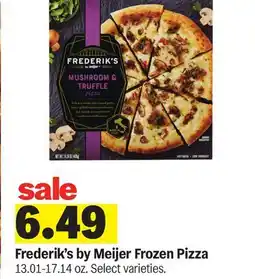 Meijer Frederik's by Meijer Frozen Pizza offer
