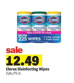 Meijer Clorox Disinfecting Wipes offer