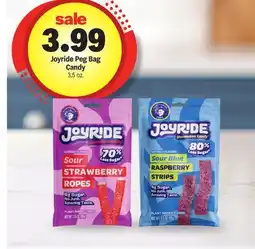 Meijer Joyride Peg Bag Candy offer
