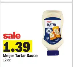 Meijer Meijer Tartar Sauce offer