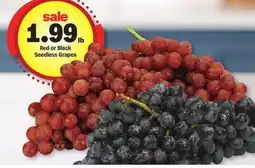 Meijer Red or Black Seedless Grapes offer