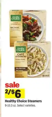 Meijer Healthy Choice Steamers offer