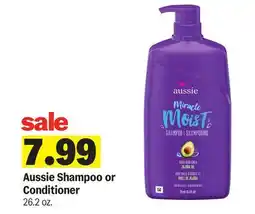 Meijer Aussie Shampoo or Conditioner offer