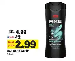 Meijer AXE Body Wash offer