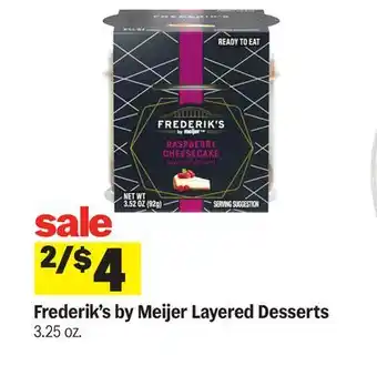 Meijer Frederik's by Meijer Layered Desserts offer