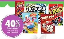 Meijer Select Games offer
