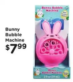 Kroger Bunny Bubble Machine offer