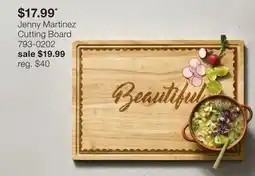 JC Penney Jenny Martinez Cutting Board offer