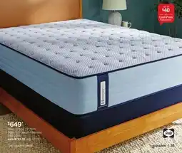 JC Penney Sealy Briggs 13 Firm Tight-Top Queen Mattress offer