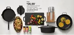 JC Penney Jenny Martinez Cast Iron Cookware & Cutlery offer