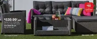 JC Penney Darian 4-Pc. Chat Set offer