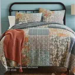 JC Penney Linden Street Westgrove Patchwork Full/Queen Quilt offer