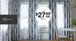 JC Penney Linden Street Sullivan Blackout 84 Grommet-Top Curtain offer