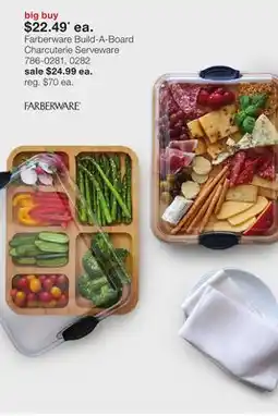 JC Penney Farberware Build-A-Board Charcuterie Serveware offer