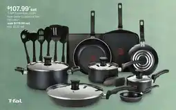 JC Penney T-fal Essentials 20-Pc. Non-Stick Cookware Set offer