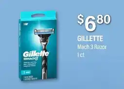 Commissary GILLETTE Mach 3 Razor offer