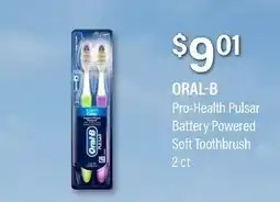 Commissary ORAL-B Pro-Health Pulsar Battery Powered Soft Toothbrush offer