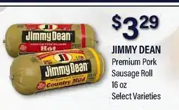 Commissary JIMMY DEAN Premium Pork Sausage Roll offer