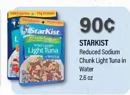 Commissary STARKIST Reduced Sodium Chunk Light Tuna in Water offer