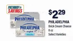 Commissary PHILADELPHIA Brick Cream Cheese offer