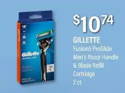 Commissary GILLETTE Fusion5 ProGlide Men's Razor Handle & Blade Refill Cartridge offer