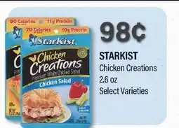 Commissary STARKIST Chicken Creations offer