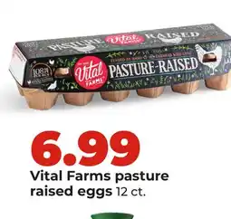 Hy-Vee Vital Farms pasture raised eggs offer