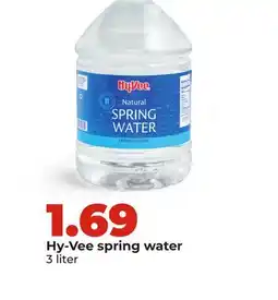 Hy-Vee Hy-Vee spring water offer