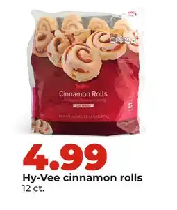 Hy-Vee Hy-Vee cinnamon rolls offer