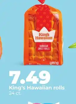 Hy-Vee King's Hawaiian rolls offer