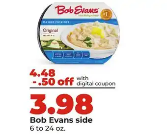 Hy-Vee Bob Evans side offer