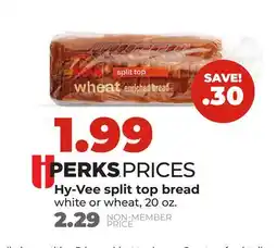 Hy-Vee Hy-Vee split top bread offer
