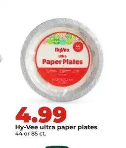Hy-Vee Hy-Vee ultra paper plates offer