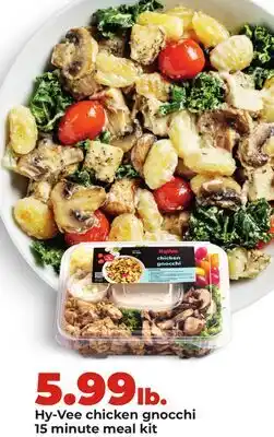 Hy-Vee Hy-Vee chicken gnocchi 15 minute meal kit offer
