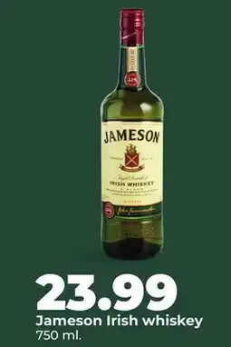Hy-Vee Jameson Irish whiskey offer