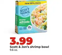 Hy-Vee Scott & Jon's shrimp bowl offer