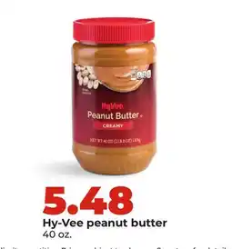 Hy-Vee Hy-Vee peanut butter offer