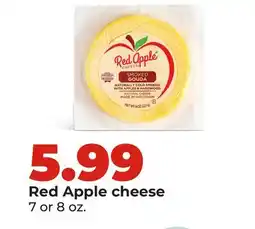 Hy-Vee Red Apple cheese offer