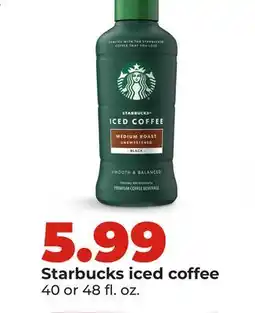 Hy-Vee Starbucks iced coffee offer