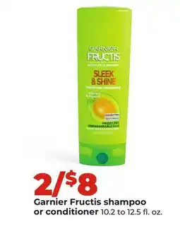 Hy-Vee Garnier Fructis shampoo or conditioner offer