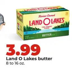 Hy-Vee Land O Lakes butter offer