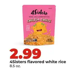 Hy-Vee 4Sisters flavored white rice offer