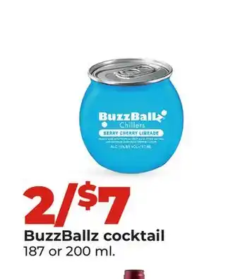 Hy-Vee BuzzBallz cocktail offer