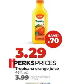 Hy-Vee Tropicana orange juice offer