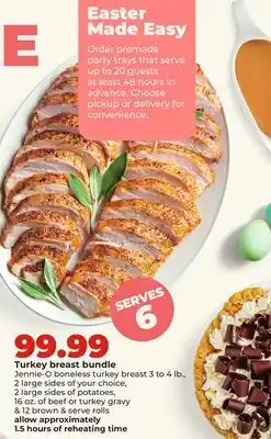 Hy-Vee Turkey breast bundle offer