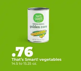 Hy-Vee That's Smart! vegetables offer