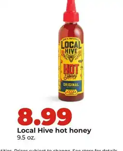 Hy-Vee Local Hive hot honey offer